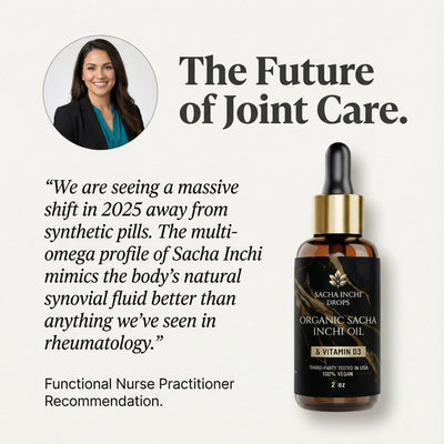 Athera Drops | Organic Sacha Inchi Oil - The Liquid Gold for Stiff Joints